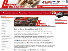 Tablet Screenshot of levee.com